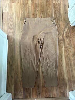 Fabletics Straight-Leg Pants in Camel